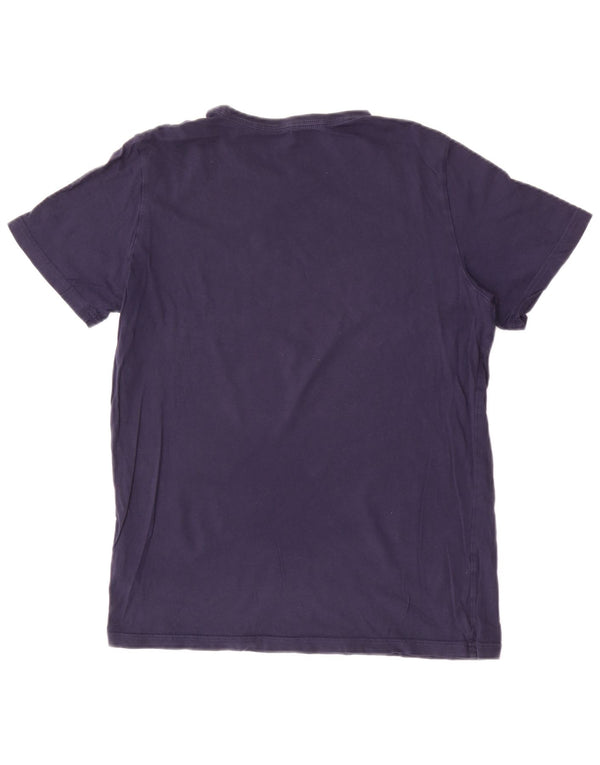 Puma Camiseta Gráfica para Niños Top 15-16 Años Azul Marino Algodón