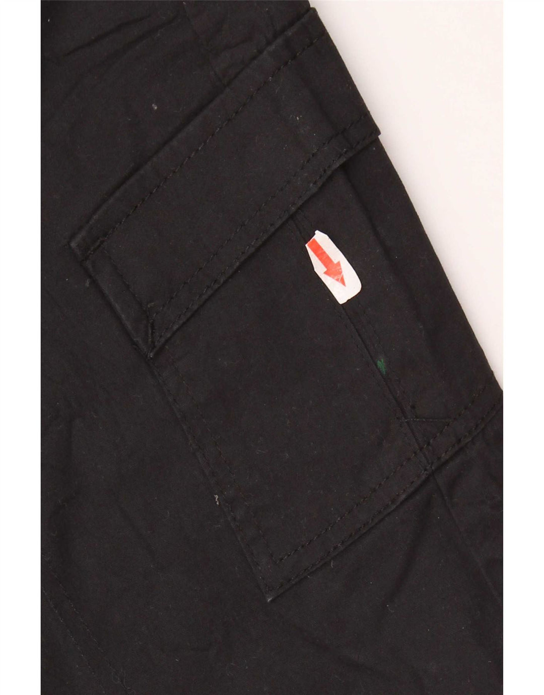 Lee pantalones cortos cargo de talle medio para mujer US 6 mediano W30 algodón negro