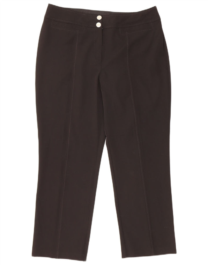 MARKS & SPENCER Pantalones cortos para mujer UK 12 Medium W30 L24 Negro