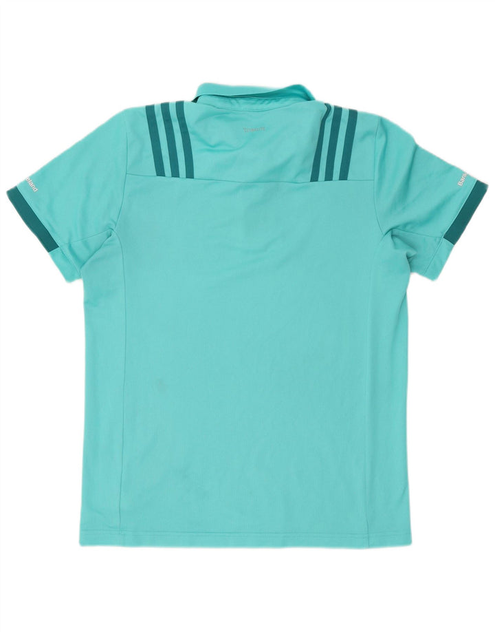 Adidas Mens Munster Rugby Graphic Polo Shirt Grande Azul Poliéster