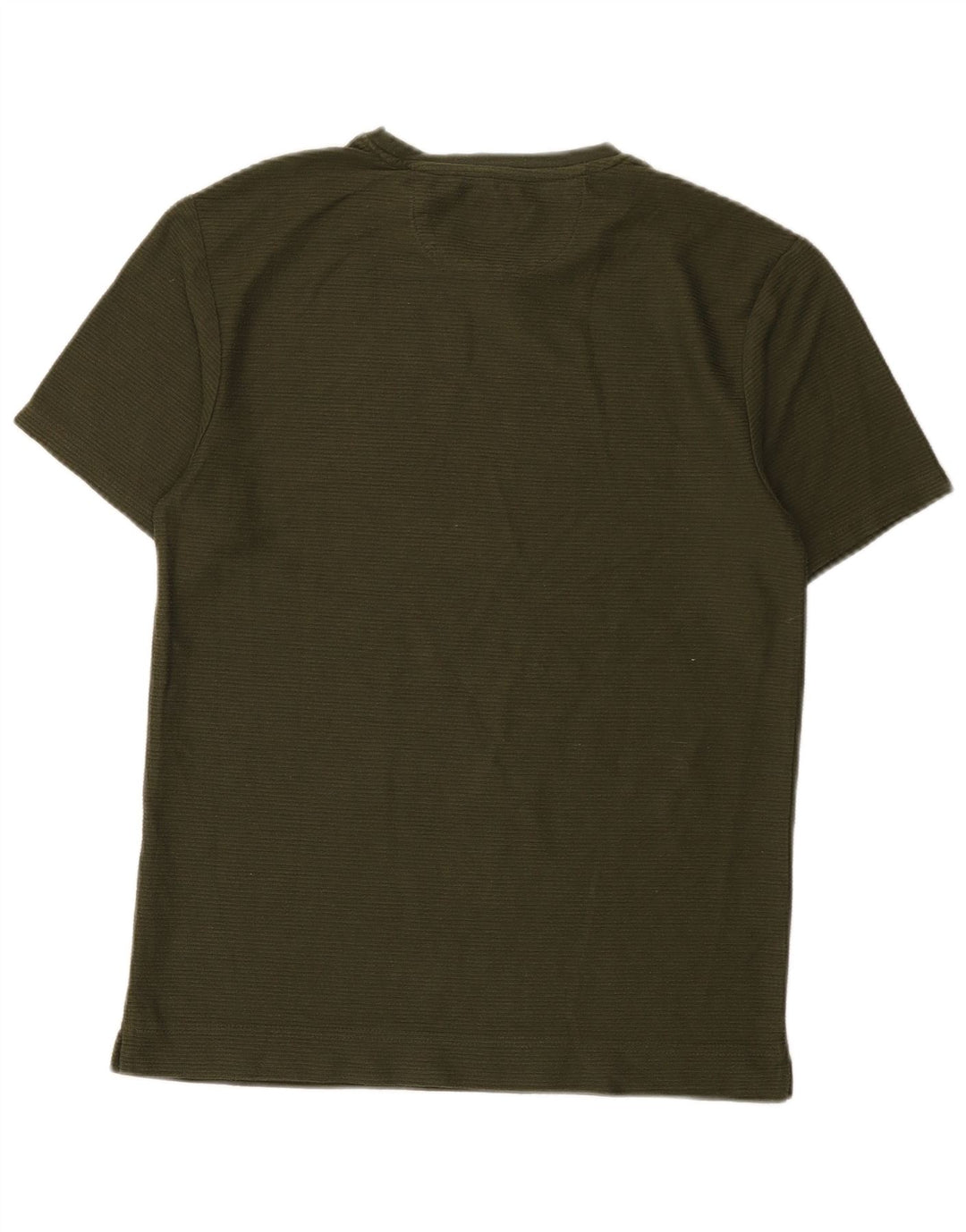 Zara Hombre Camiseta Top Small Verde