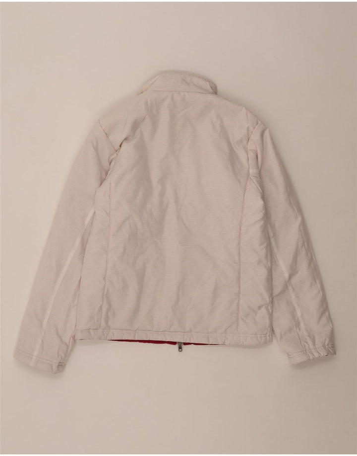 Nike Chaqueta reversible para mujer UK 8/10 Small Rojo Poliéster