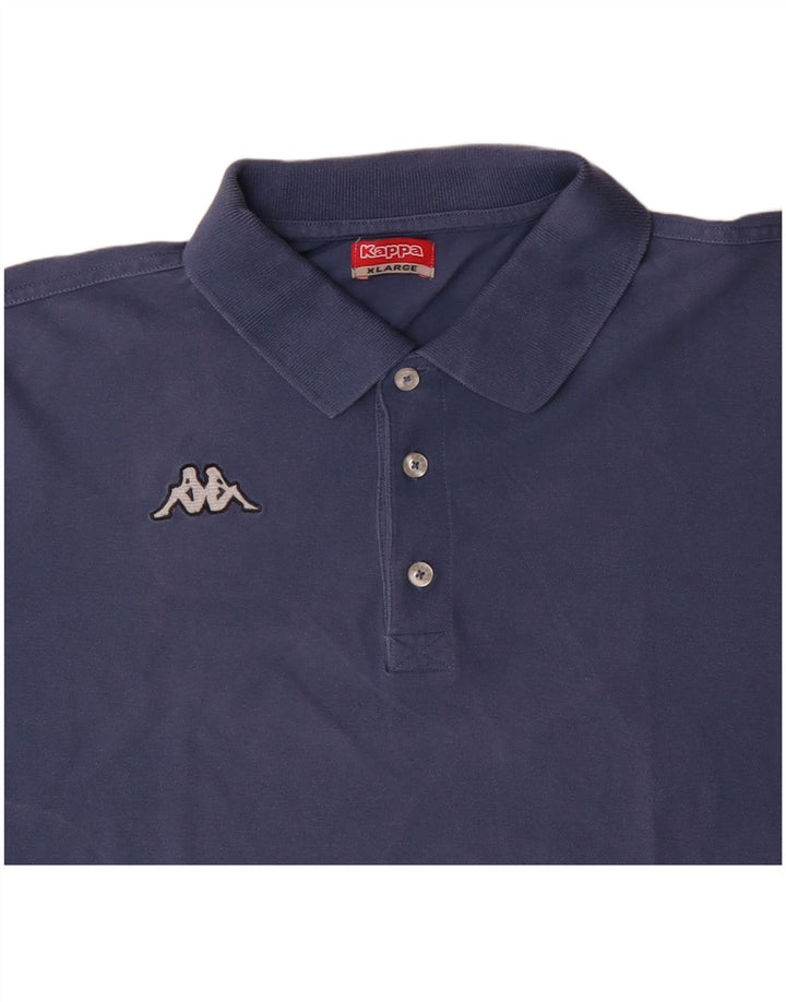 KAPPA Polo Hombre XL Algodón Azul