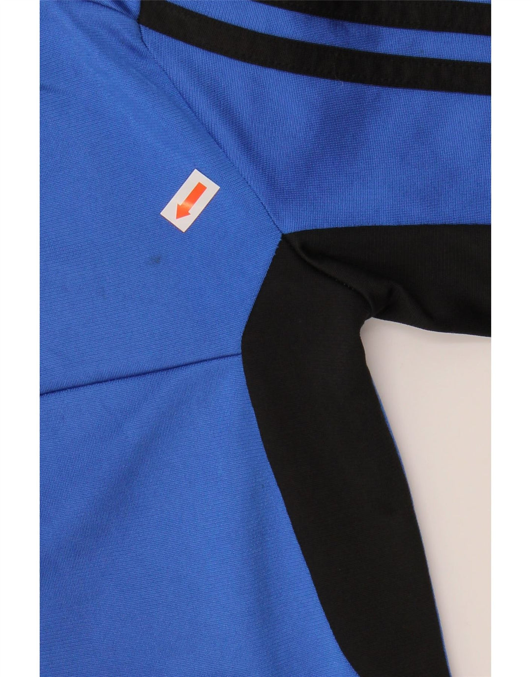 Adidas - Chaqueta de chándal para niño, 7-8 años, color azul, poliéster