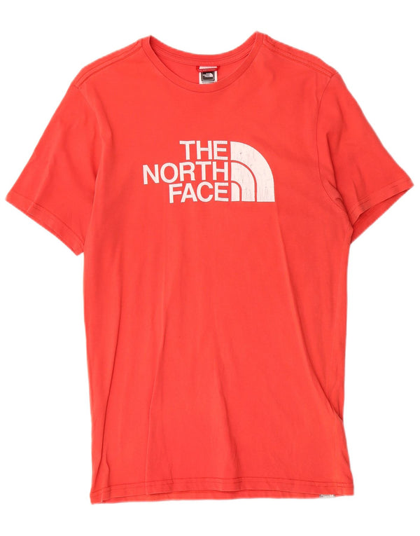 The North Face Camiseta gráfica para hombre Top Small Red Cotton