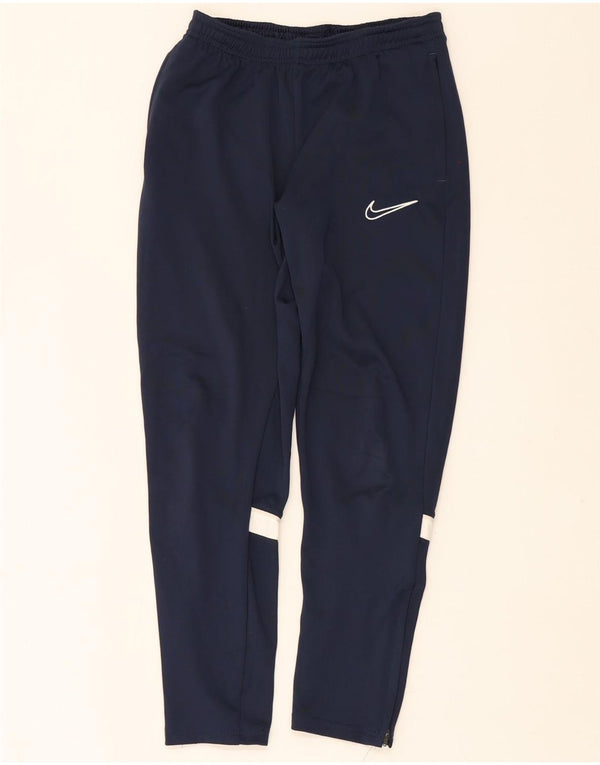 Nike Pantalones de chándal Dri Fit para niños 13-14 años XL Azul Marino Colorblock