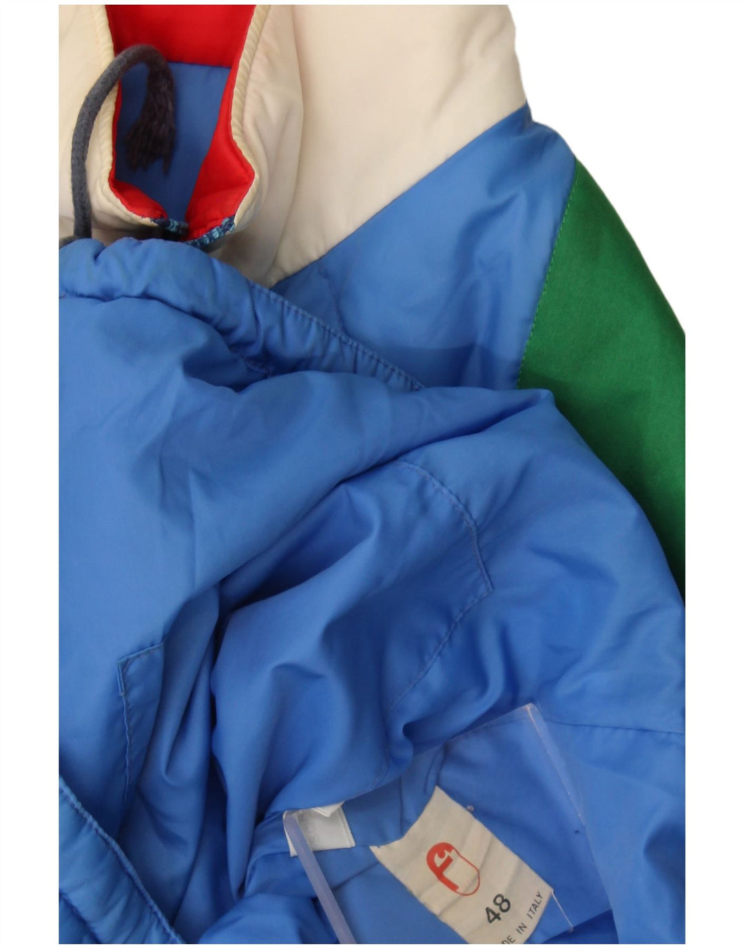 Chaqueta acolchada hombre La Font IT 48 Poliamida color block azul medio