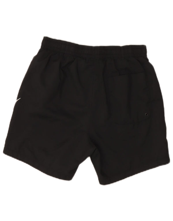 Nike Mens Graphic Sport Shorts Pequeño Poliéster Negro
