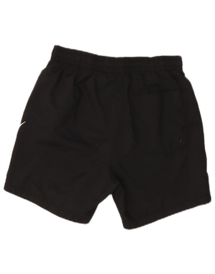 Nike Mens Graphic Sport Shorts Pequeño Poliéster Negro