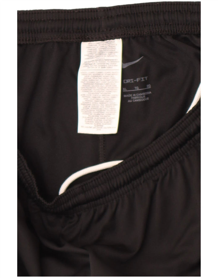 Nike Dri Fit - Pantalón de chándal para hombre, talla XL, poliéster negro