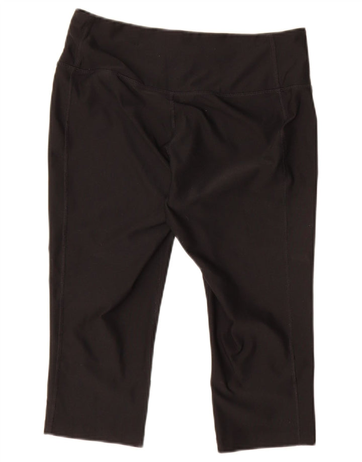 Nike Leggings capri para mujer UK 10 Small Poliéster negro