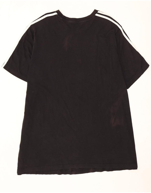 Adidas Camiseta Hombre Top 3XL Algodón Negro