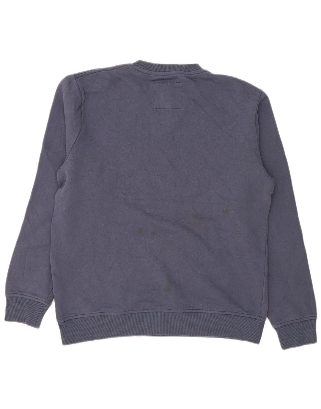 Crew Clothing - Sudadera para hombre, color azul medio, algodón