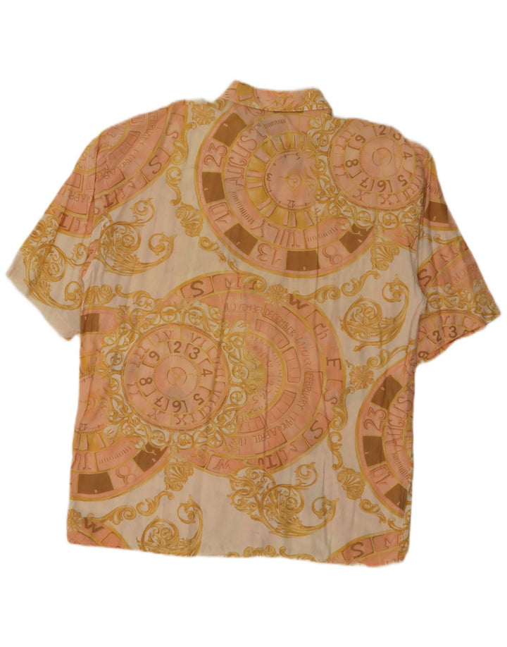 Camisa de manga corta con gráfico Imperial para hombre XL Beige
