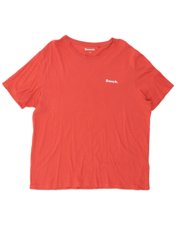 BENCH Camiseta Mujer Top UK 20 2XL Algodón Rojo