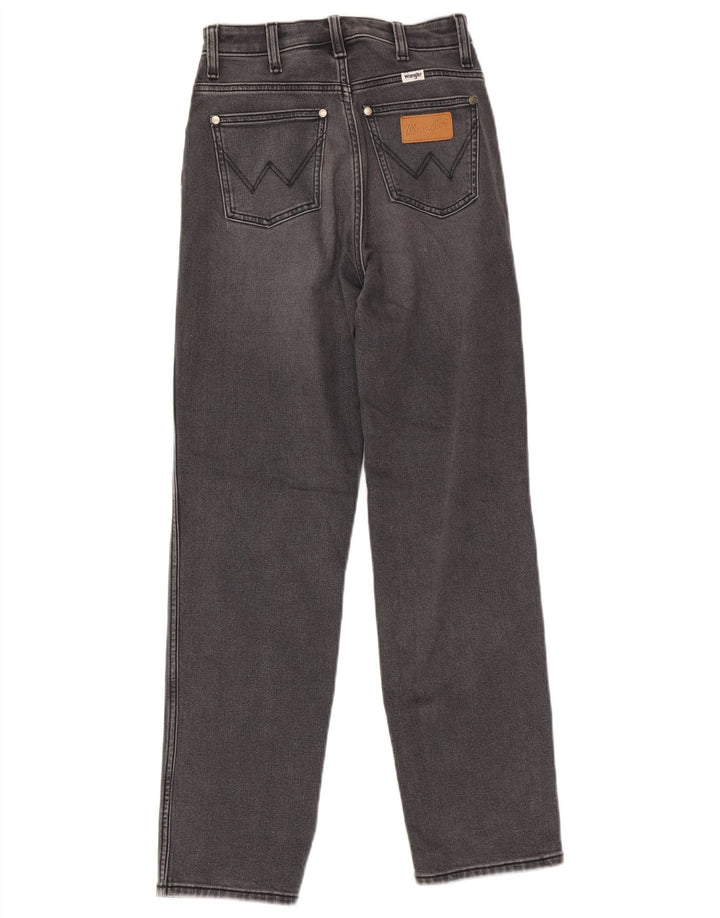 Vaqueros Wrangler Mom Rectos Mujer W25 L32 Algodón Gris