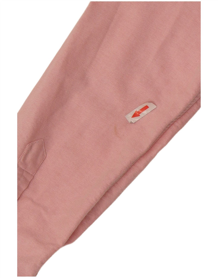 Ralph Lauren - Camisa de ajuste personalizado para hombre (algodón rosa grande)