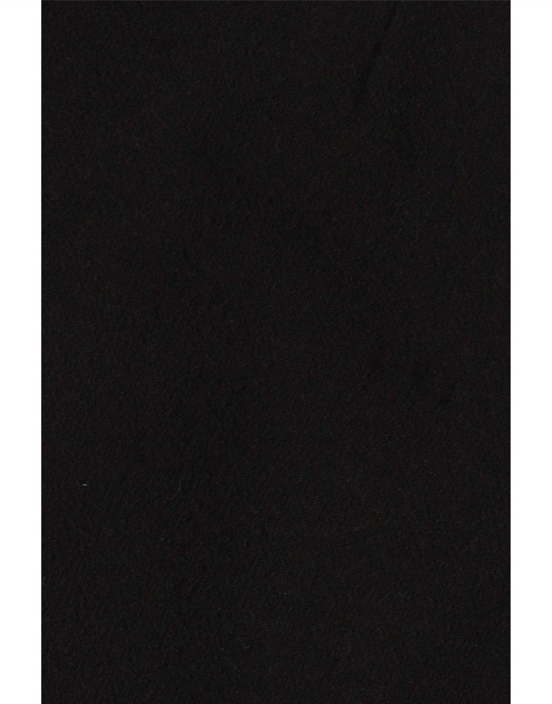 Vintage mujer doble pecho abrigo Reino Unido 14 medio negro