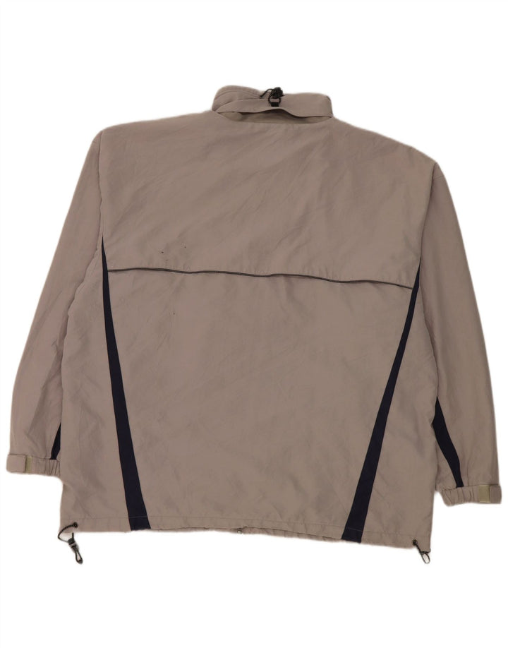 Champion Chaqueta impermeable para hombre UK 42 XL Poliéster color block gris