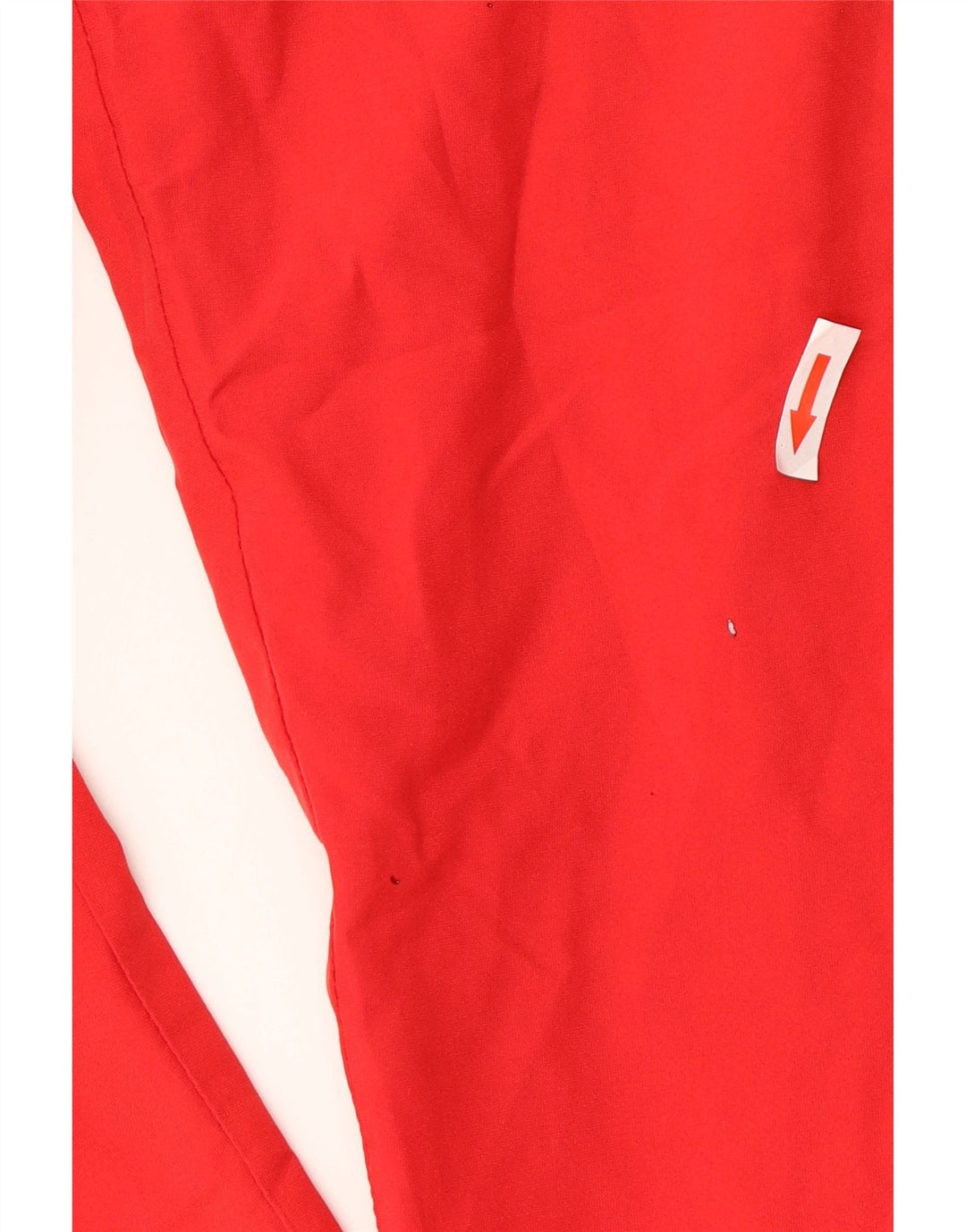 Adidas Pantalones de chándal para hombre UK 44/46 Large Rojo Poliéster