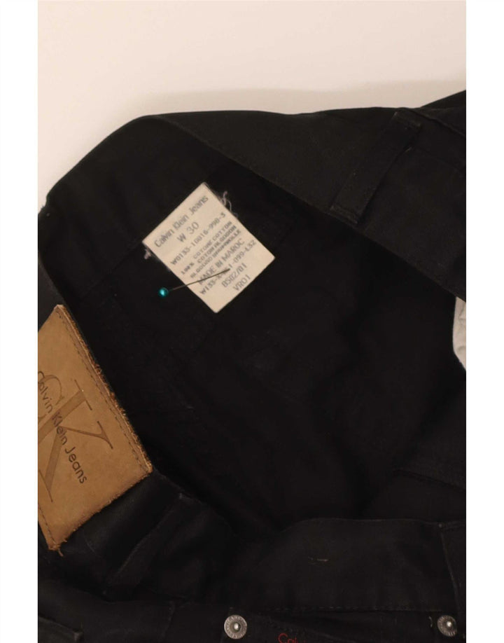 Calvin Klein Jeans ajustados para hombre W30 L32 Algodón negro