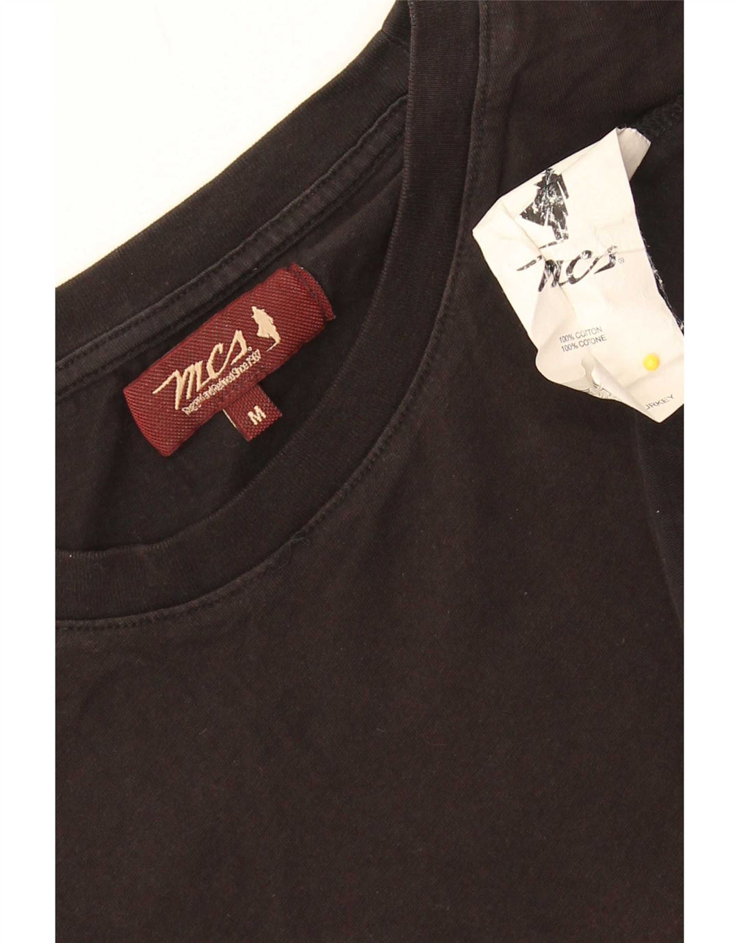 Marlboro Classics - Camiseta para hombre, talla mediana, algodón negro