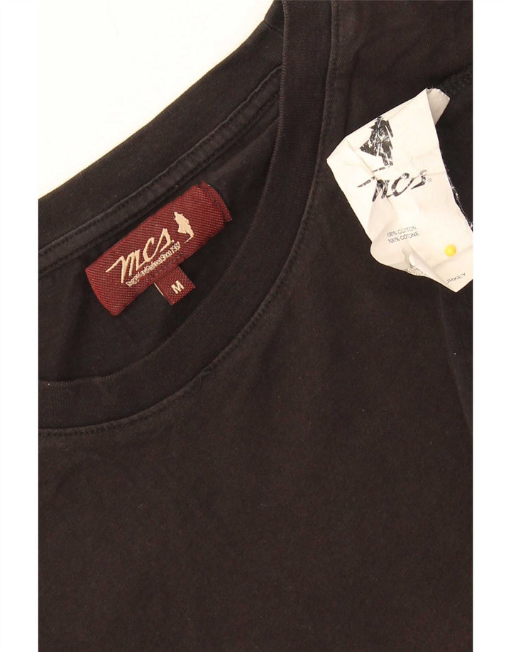 Marlboro Classics - Camiseta para hombre, talla mediana, algodón negro