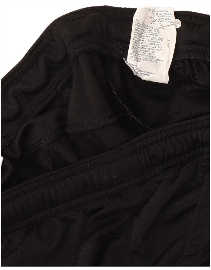 Puma Pantalones De Chándal Regulares Para Hombre Joggers Small Negro Poliéster