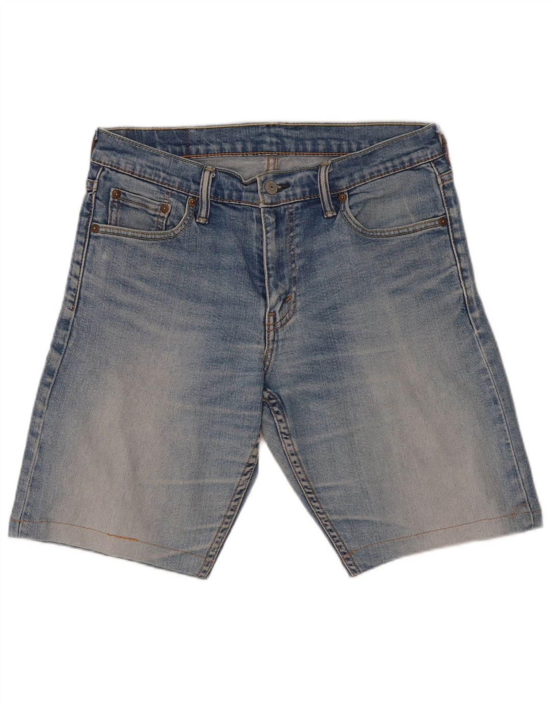 Levi's Hombre 504 Shorts De Mezclilla W30 Azul Medio