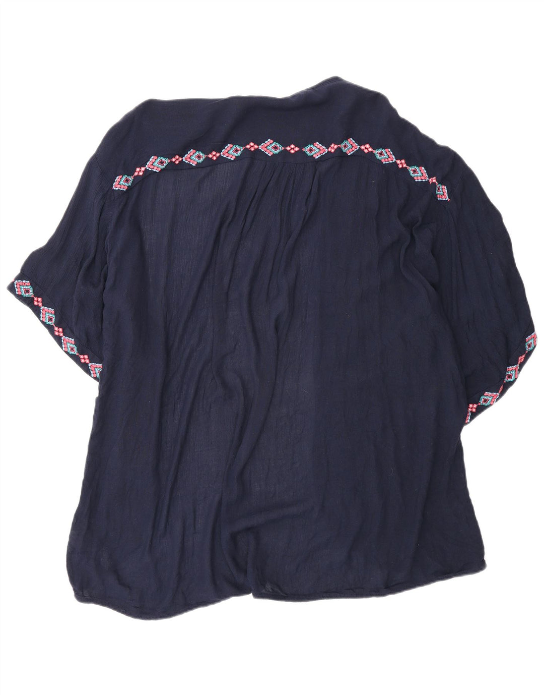 Cárdigan extragrande para mujer de Fat Face UK 44 Medio Azul marino Geométrico