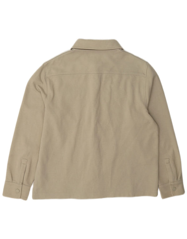 Marks & Spencer Chaqueta Bomber Autograph para Hombre UK 40 Grande Poliéster Beige