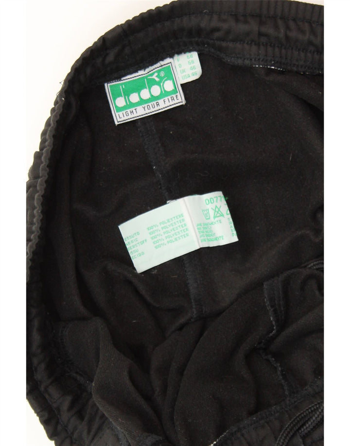 DIADORA Pantalón de Chándal Hombre ES 46 XL Negro Poliéster