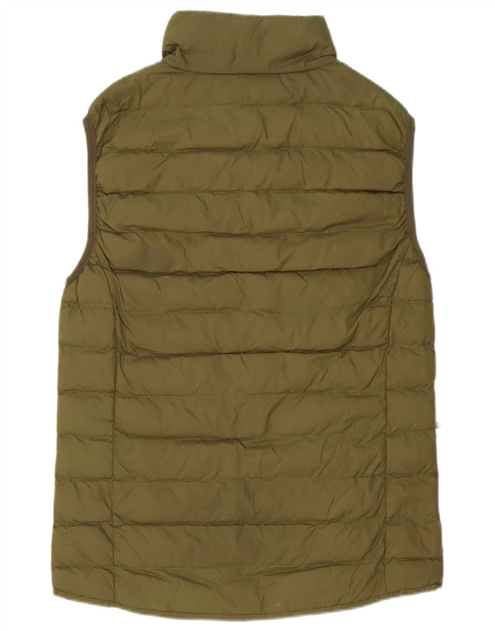 Jack Wills Chaleco acolchado para hombre UK 38 Nylon verde mediano
