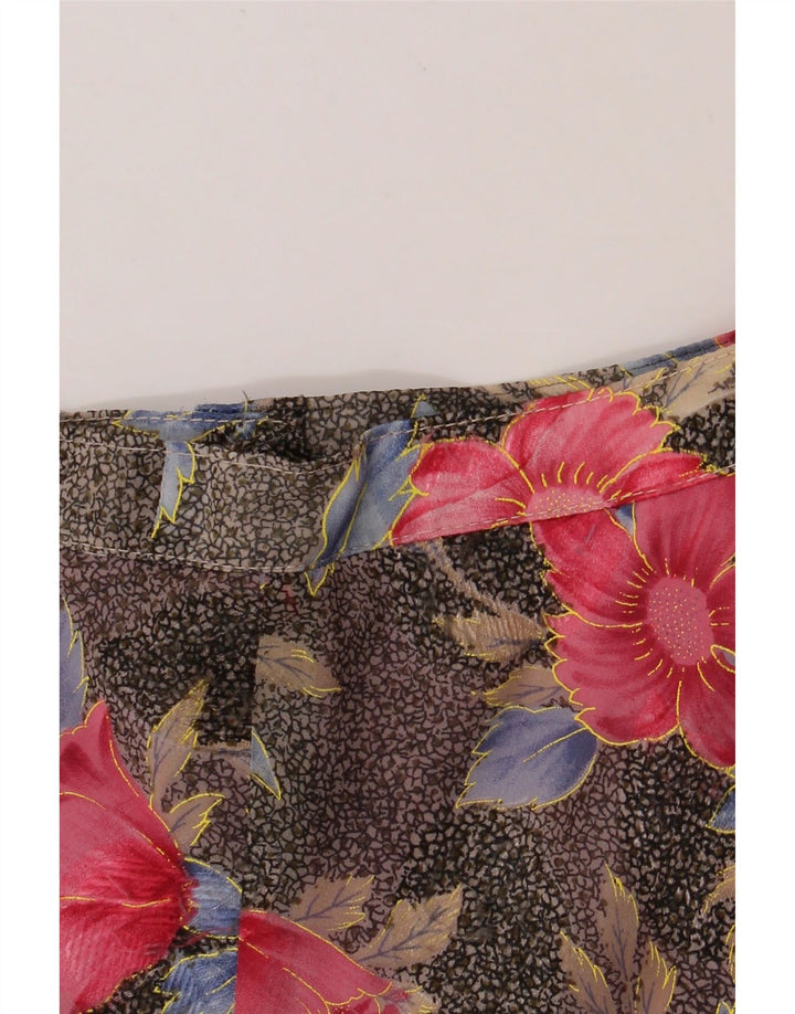 VINTAGE Womens A-Line Skirt W26 Small  Multicoloured Floral Vintage Vintage and Second-Hand Vintage from Messina Hembry 