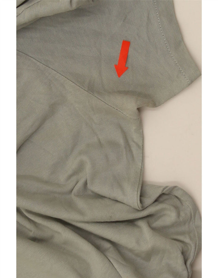 CALVIN KLEIN Camiseta para hombre Top Small Gris Algodón