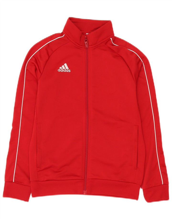 Adidas Chaqueta de chándal para niño 9-10 años Rojo Poliéster