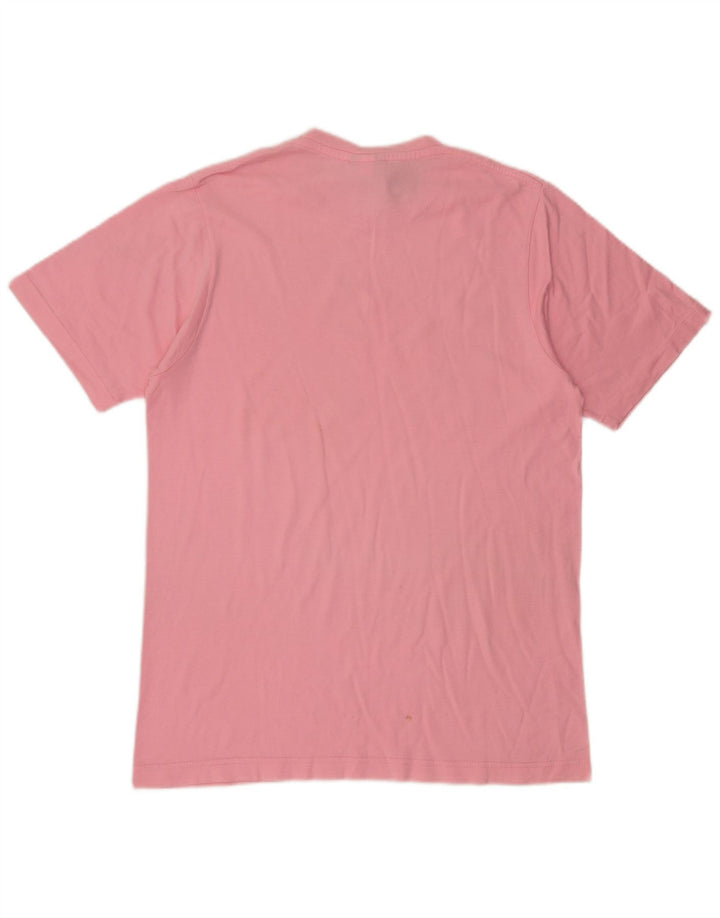 Nike Camiseta gráfica para hombre Top de algodón rosa medio