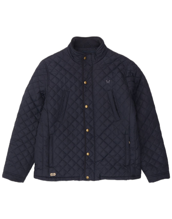 CREW CLOTHING Chaqueta acolchada para hombre UK 42 XL Azul marino Poliéster