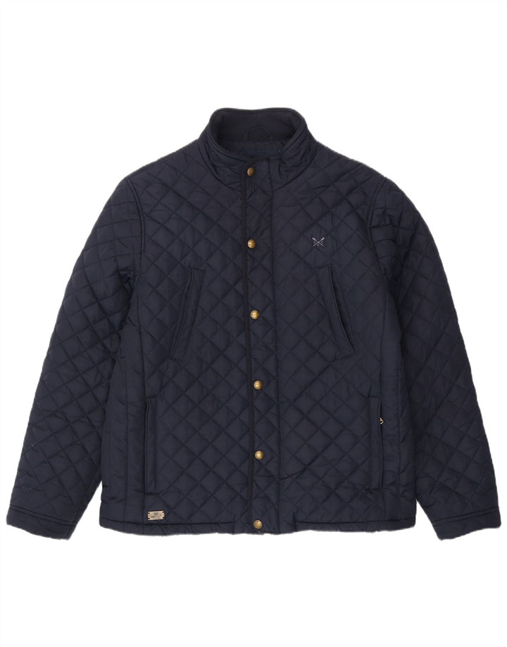 CREW CLOTHING Chaqueta acolchada para hombre UK 42 XL Azul marino Poliéster