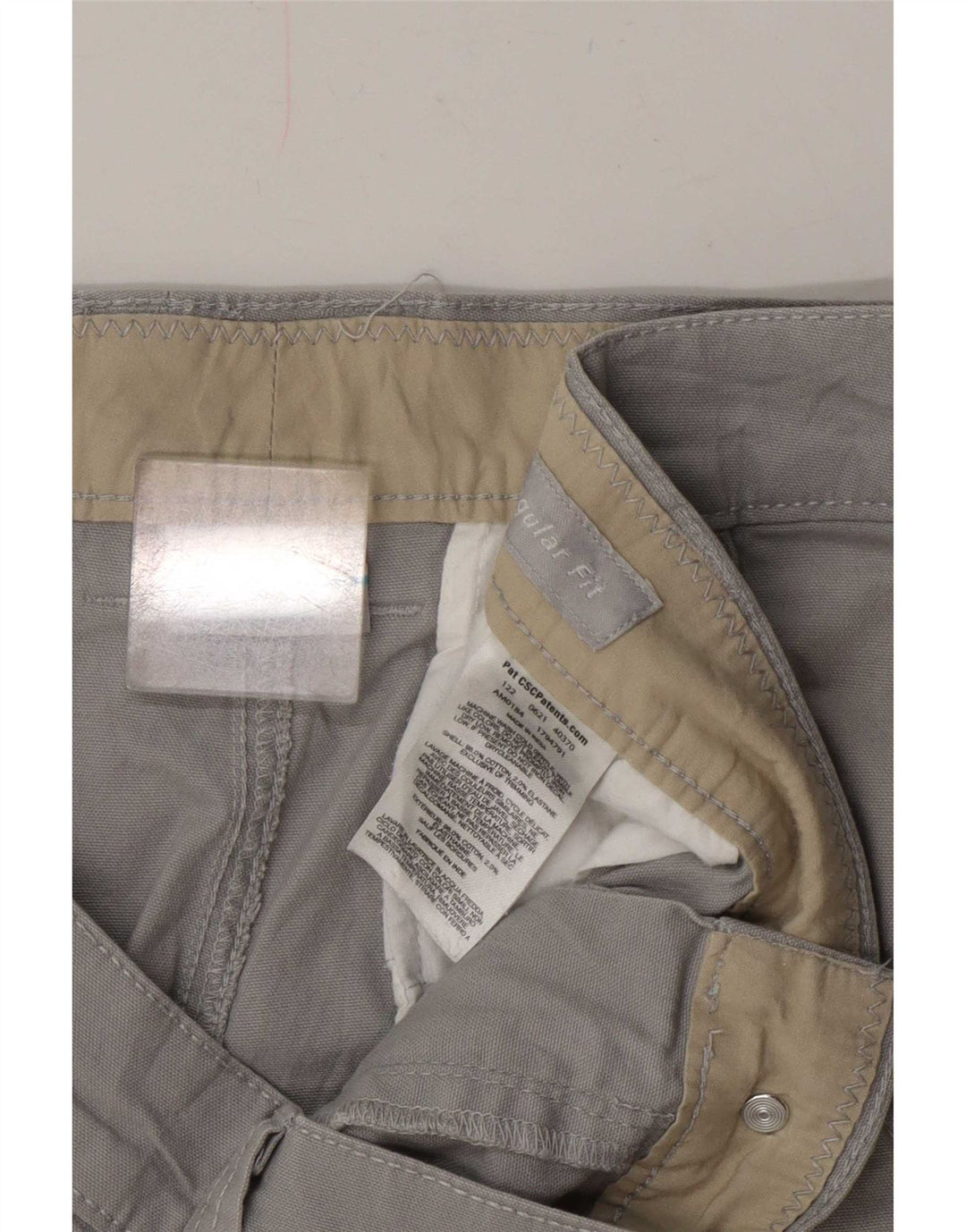 Columbia Pantalones cortos cargo de ajuste regular para hombre W36 Algodón azul grande