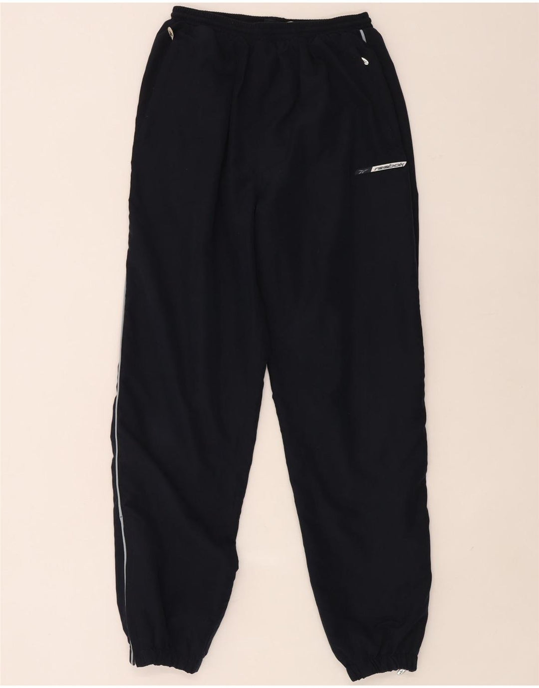 Pantalón de Chándal Reebok Hombre Joggers XS Azul Marino Poliéster