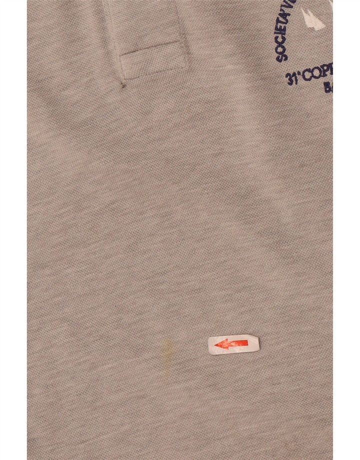 Marina Yachting Polo Hombre Grande Gris