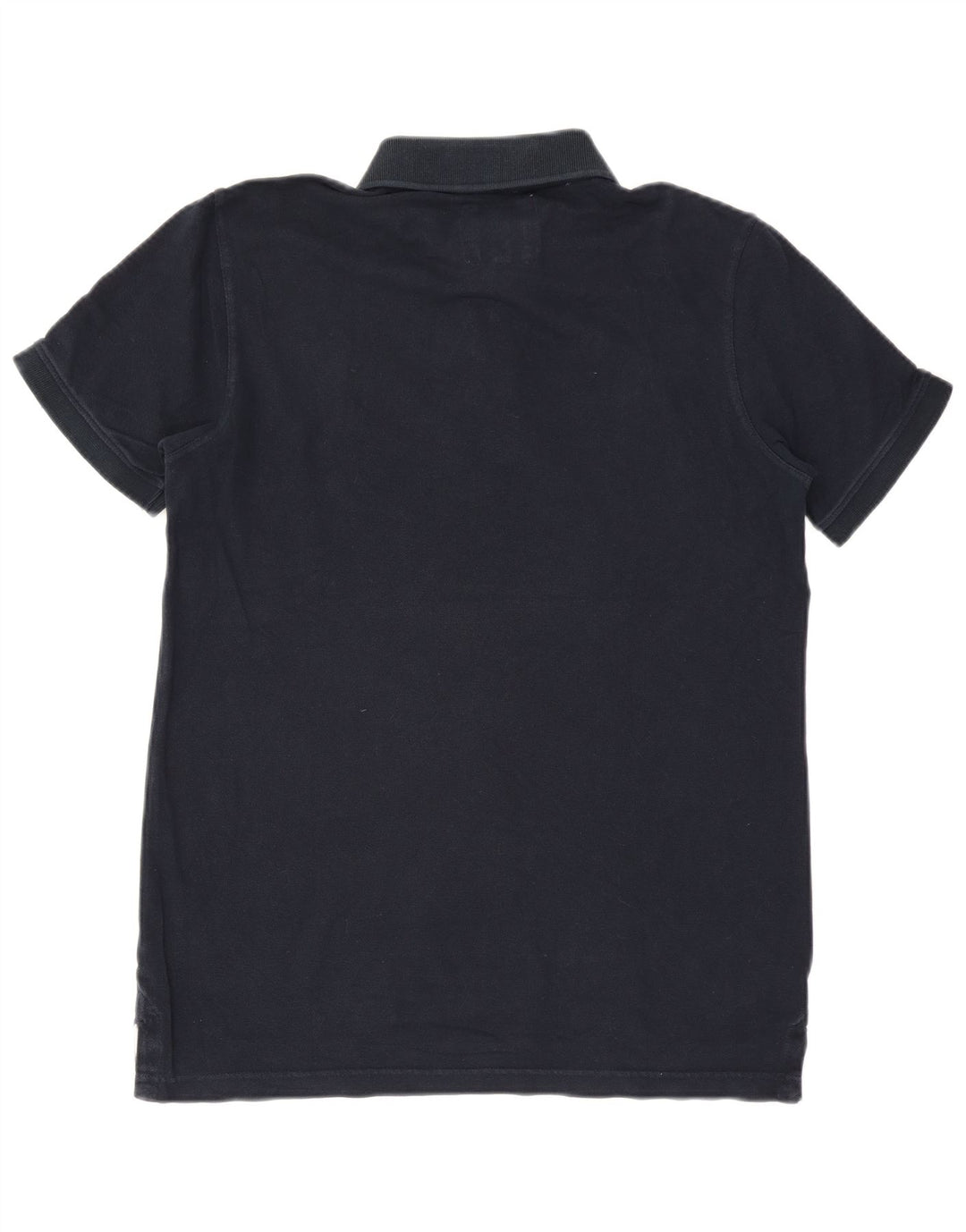Crew Clothing Polo para hombre Algodón azul marino mediano