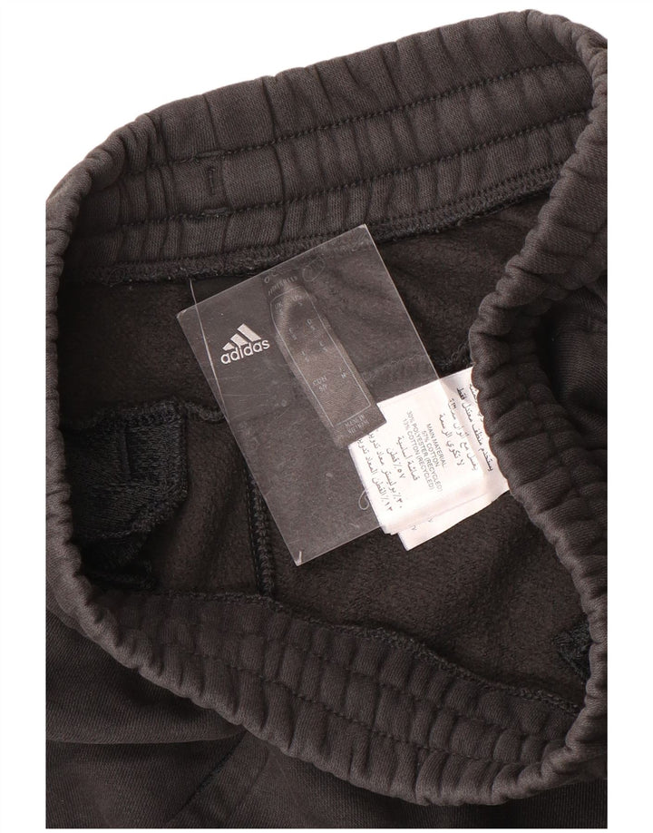 Adidas Hombre Pantalones De Chándal Joggers Small Gris Colorblock Algodón