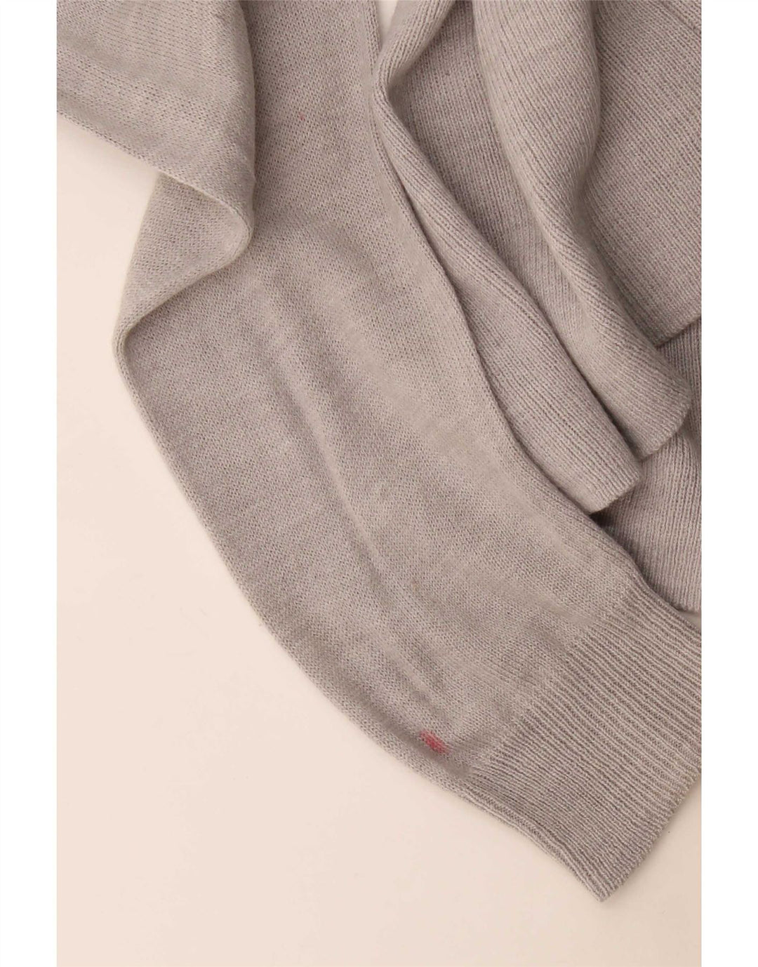 Marks & Spencer Suéter Cárdigan Abierto Largo para Mujer UK 10 Small Grey