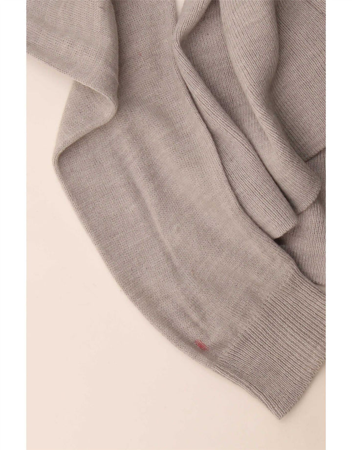 Marks & Spencer Suéter Cárdigan Abierto Largo para Mujer UK 10 Small Grey