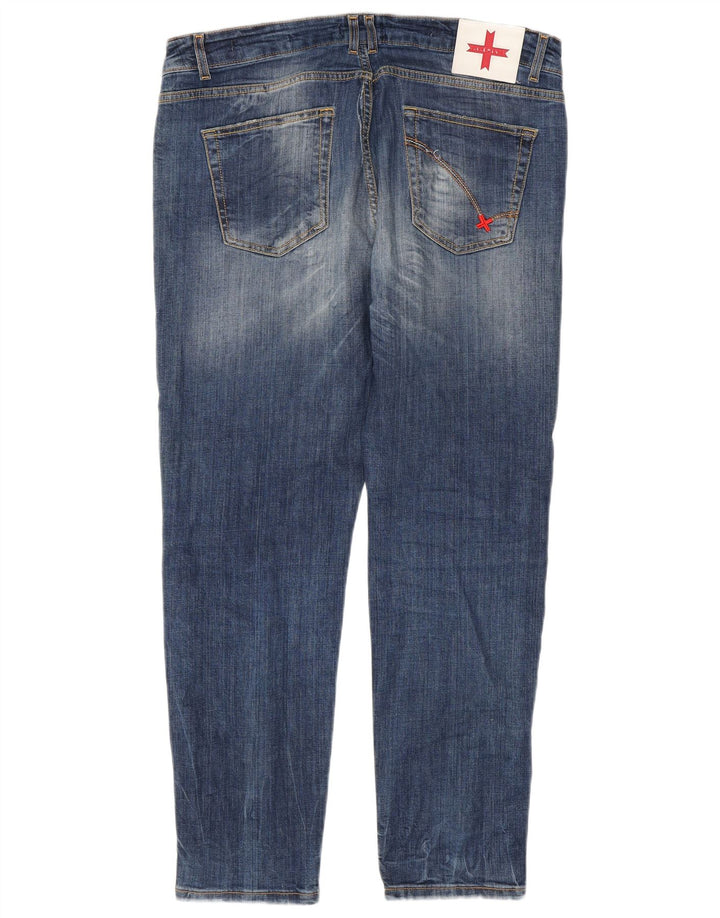 Zu Elements Vaqueros ajustados para hombre W40 L30 Algodón azul