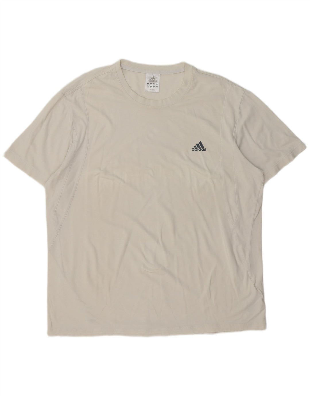 Adidas Camiseta Hombre Top 2XL Blanco Algodón