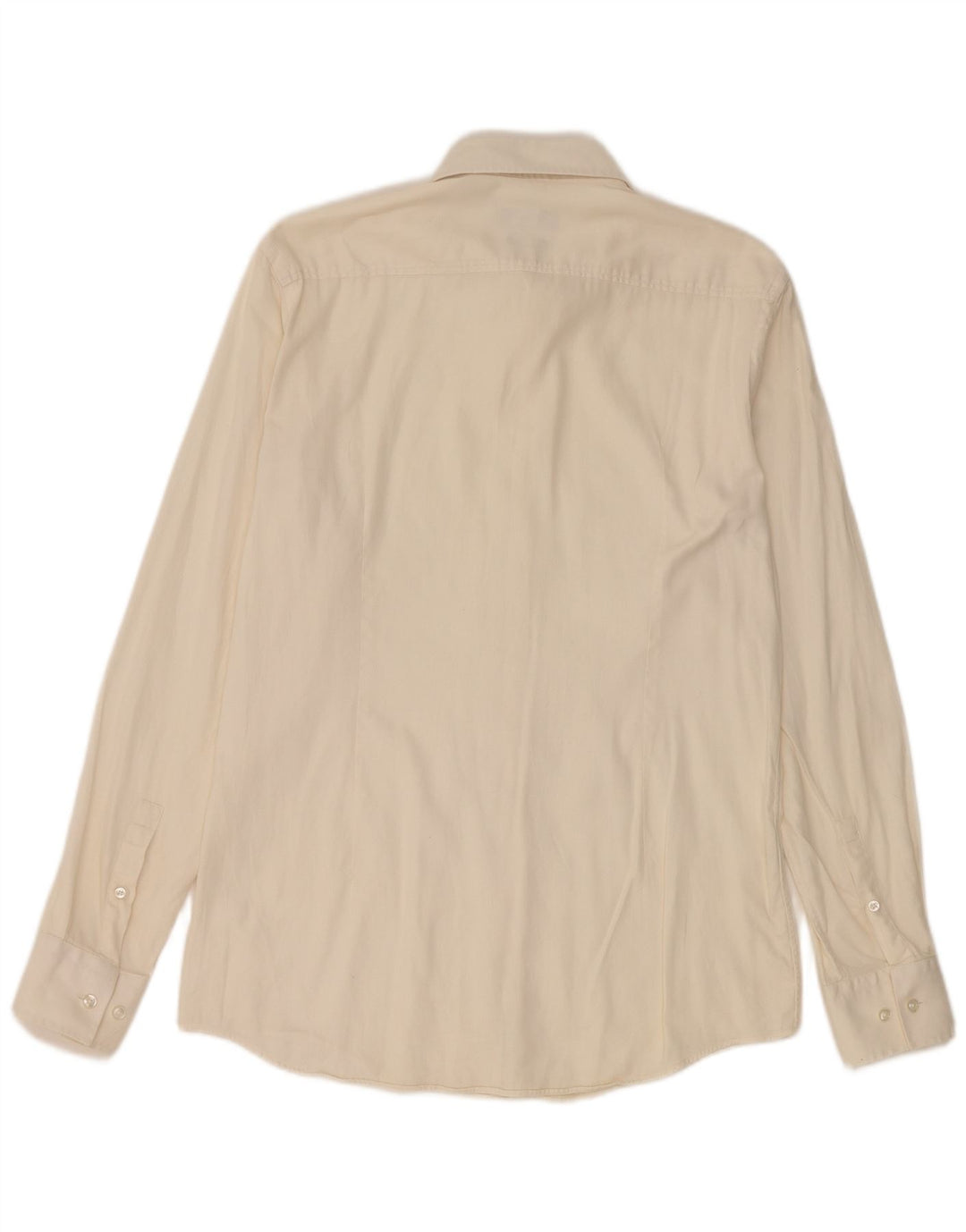 Camisa Hugo Boss Hombre Slim Fit EU 40 Medium Blanco