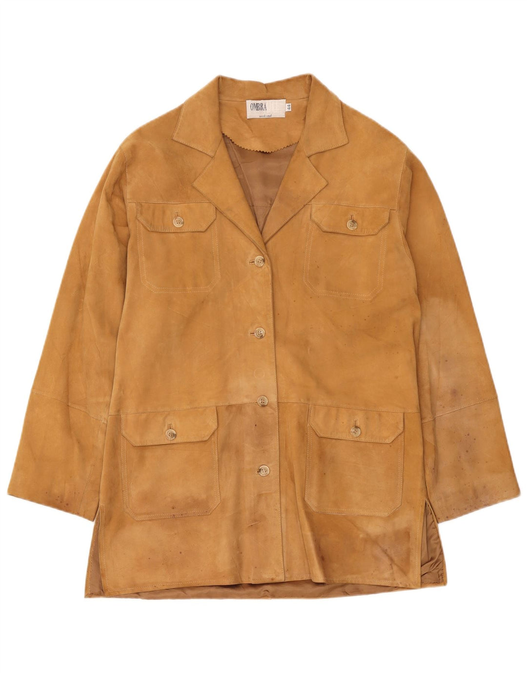 Ombraluce Abrigo de ante para mujer IT 44 Beige medio